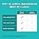 Qunol Magnesium Capsules 420mg, 100% DV, High Absorption Magnesium Supplement, Extra Strength, Bone and Muscle Health Supplement, 180 Count Product Image 5