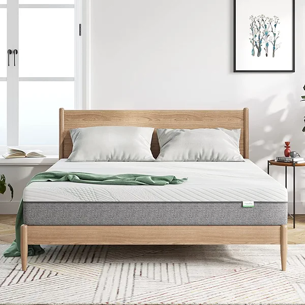Novilla King Size Mattress, 10-Inch Gel Memory Foam Mattress for Good Sleep, Pressure Relieving, Matrress-in-a-Box, CertiPUR-US Certified, Medium Plush