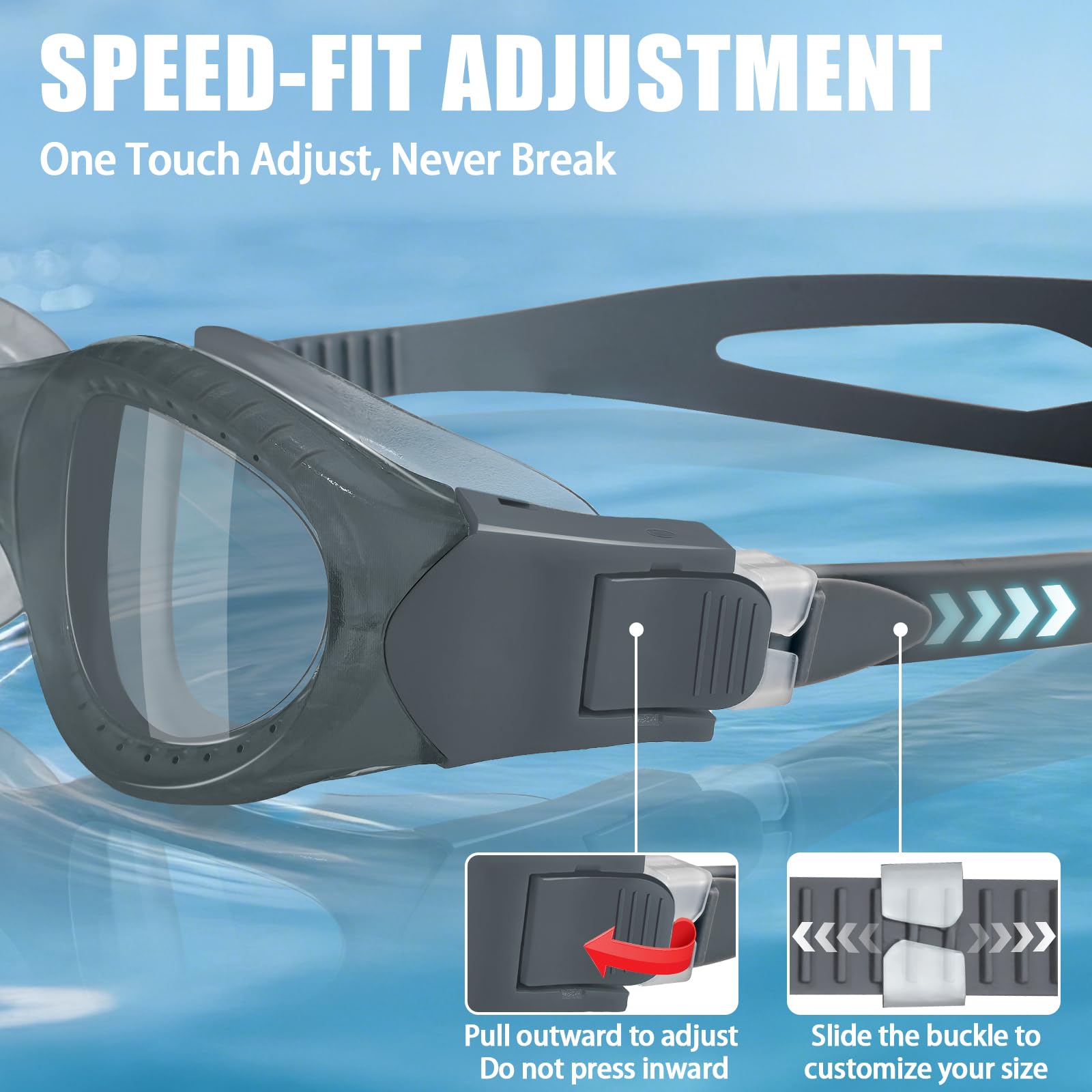 Gafas de natación para adultos 0044
