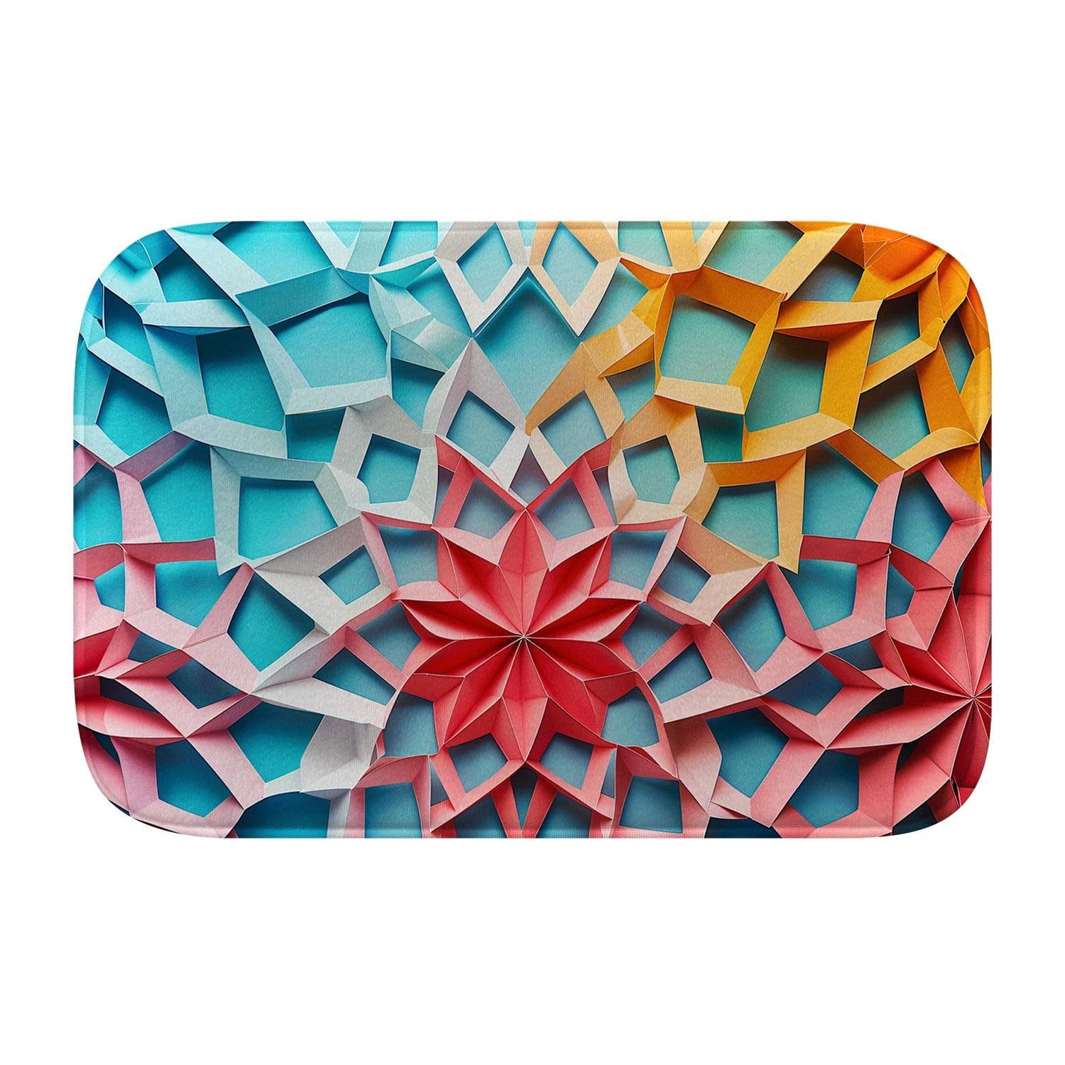 Tapis de bain design moderne en mousse à mémoire de forme de qualité supérieure