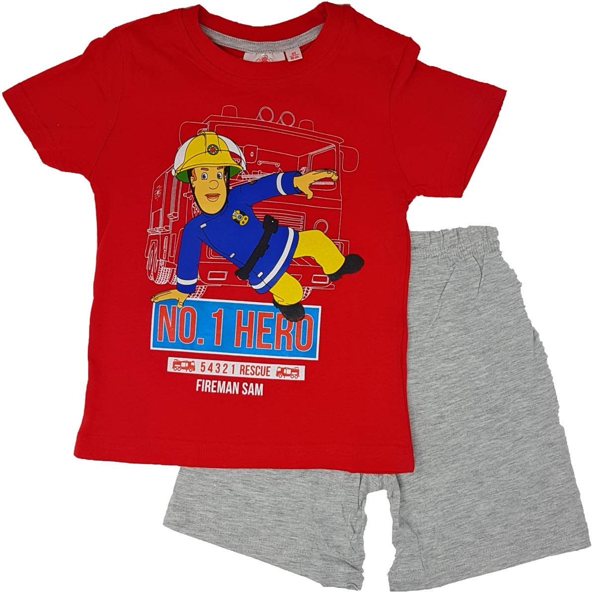 Pigiama corto Super Mario & Luigi rosso-blu 104 cm Pigiami
