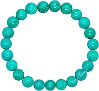 Vista 24 de Amazing Gemstone Pulsera de cristal para mujeres y hombres, pulsera de cristal curativo de protección, pulsera elástica con cuentas de piedras