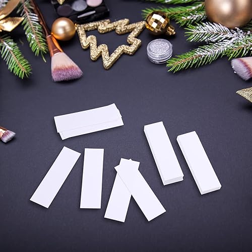 Miniatura 7 de 200 piezas de probador de aceites esenciales de perfume, tiras de prueba de color blanco, tiras de papel de perfume, tiras probadoras de perfume