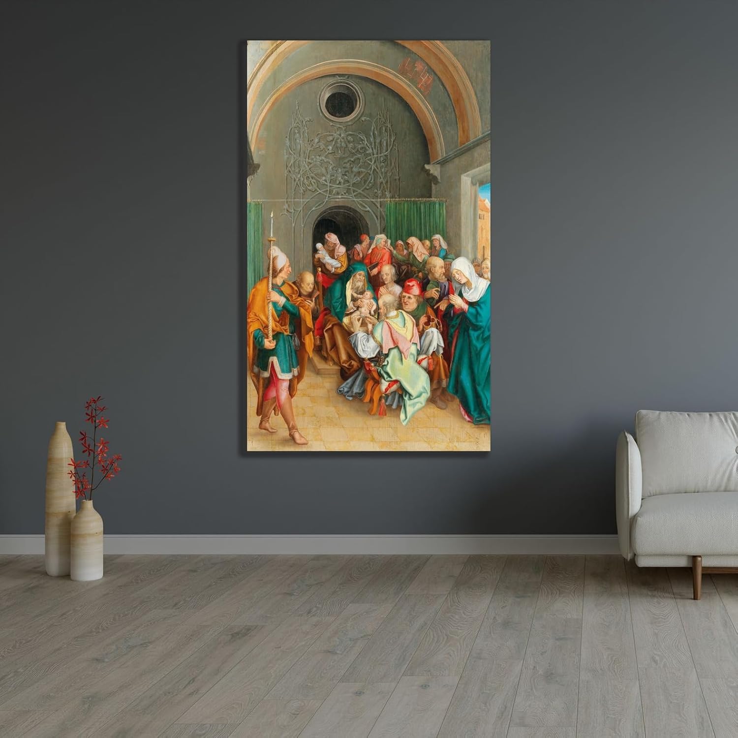 ArtDirect Circumcision Unframed Art Print Giclee Poster by Follower of Albrecht Dürer - Ready for Framing with Customization Sizes 6x10, 8x14, 12x20, 21x36, 28x48 and 36x60 inches