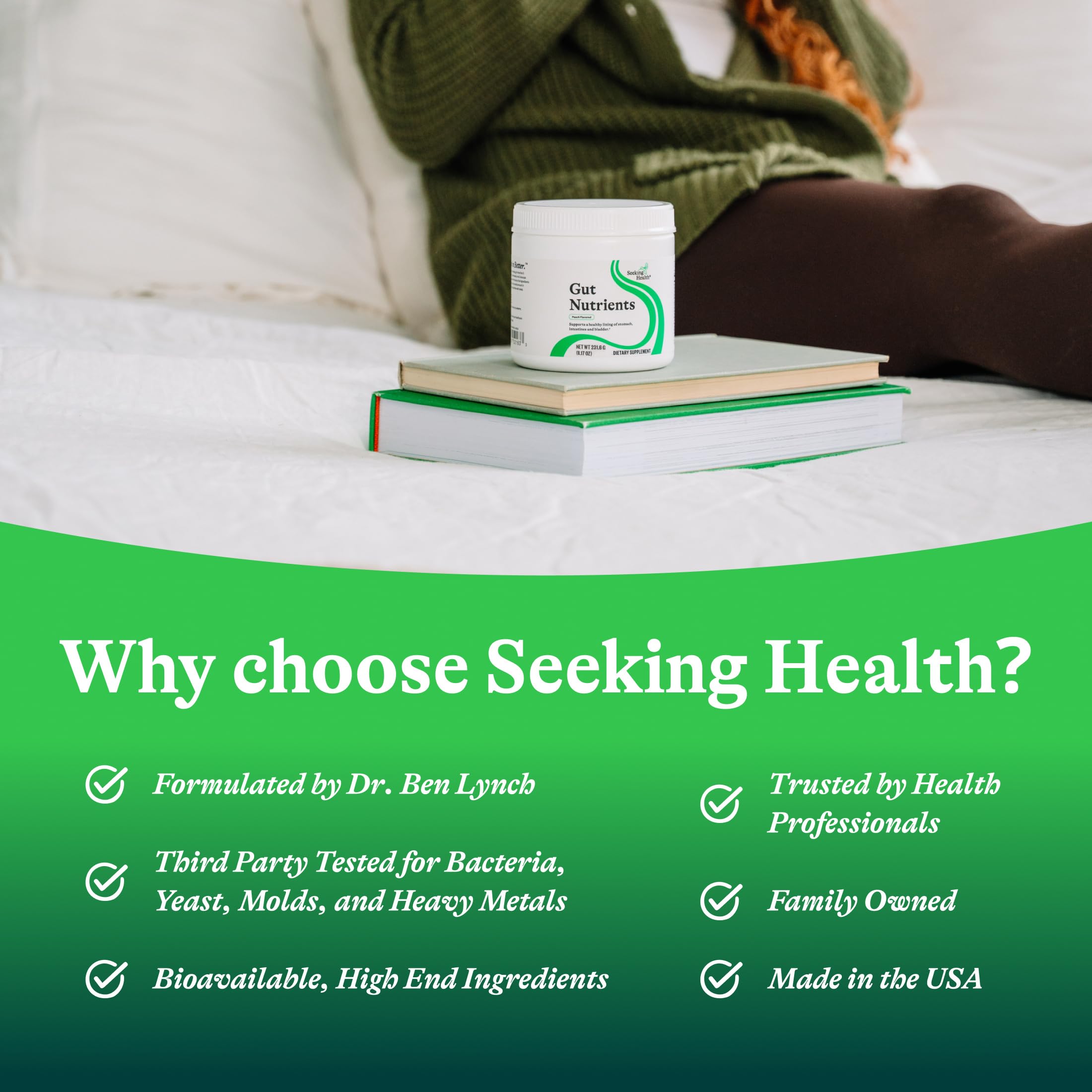 Seeking Health Gut Nutrients Powder, 232 g, 30 Servings — Amazon image 7