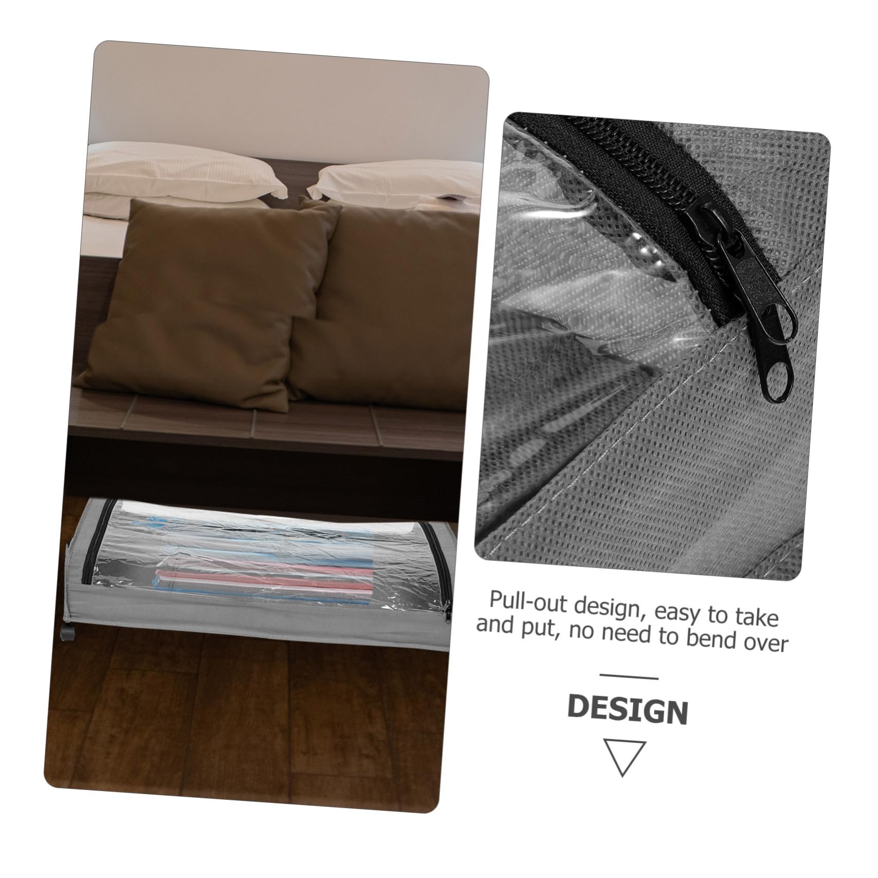 ULTECHNOVO Aufbewahrungsbox Bett Mit Organizer Für Kleidung Und Schuhe Platzsparendes Lager Für Kleine Schlafzimmer Robustes Design Für Lange Nutzungsdauer