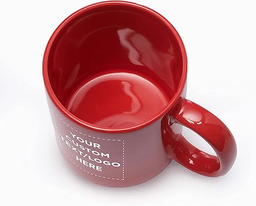 Miniatura 7 de Tazas de café de cerámica personalizadas de 11 onzas, juego de 10, paquete personalizado a granel, juego de tazas de café, taza de café helado, taza
