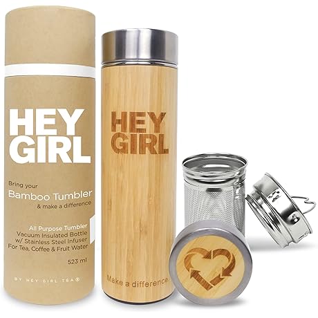 Hey Girl Tea Infuser Bottle: The Ultimate Tea Hydration Essential