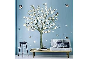 Decalmile Almond Tree Wall Decals: A Burgeoning Bloom for Your Walls