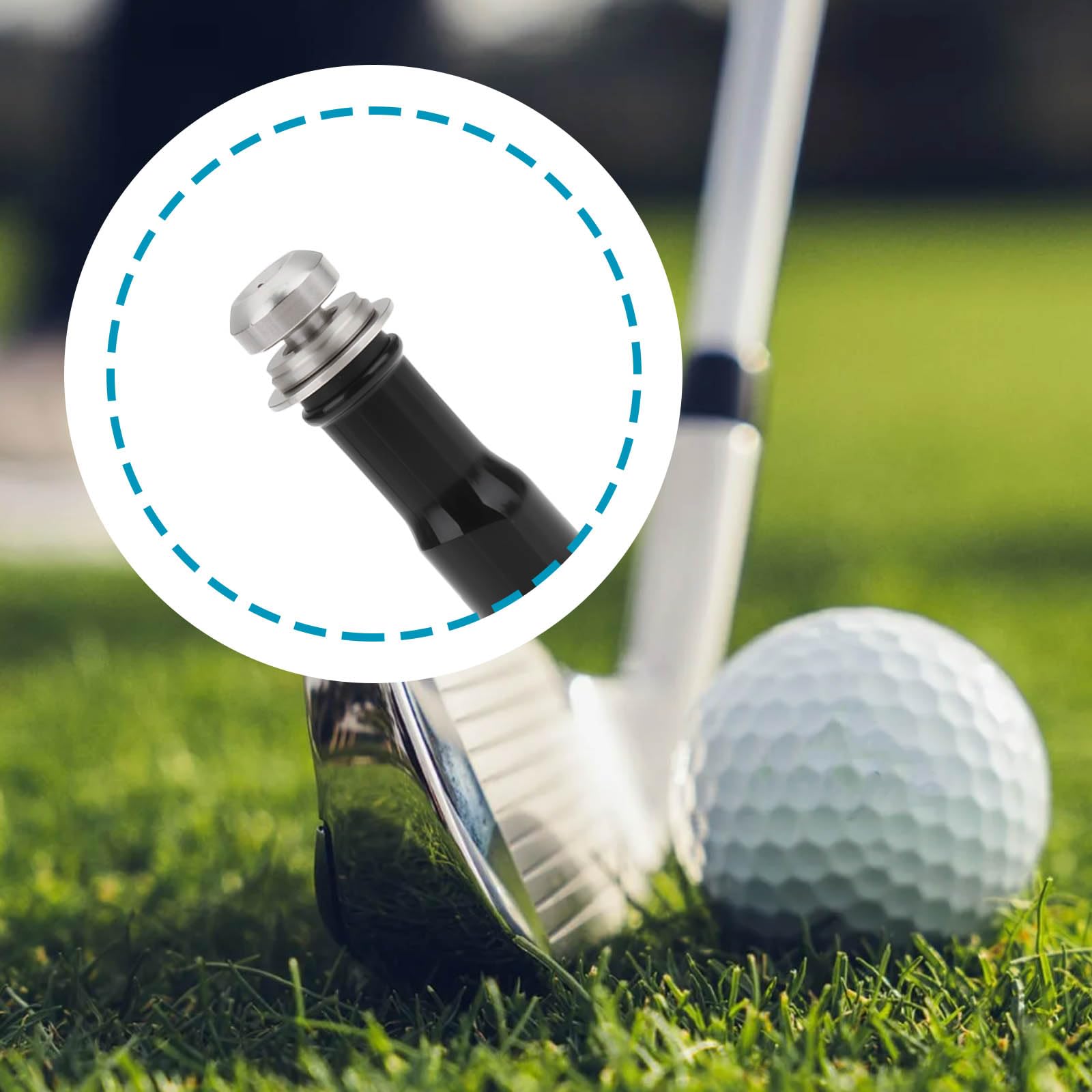 ECSiNG Golf Schaftadapter 0,350 Zoll Kompatibel mit Callaway Ai Smoke Paradym Mavrik Rogue Driver und Fairwayhölzer