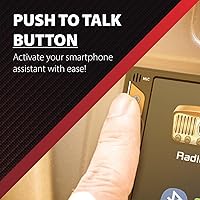 Vista 6 de Dual Electronics DMR74 Pantalla táctil LED digital de 7 pulgadas con pantalla táctil doble DIN Radio estéreo para coche Asistente Push to Talk