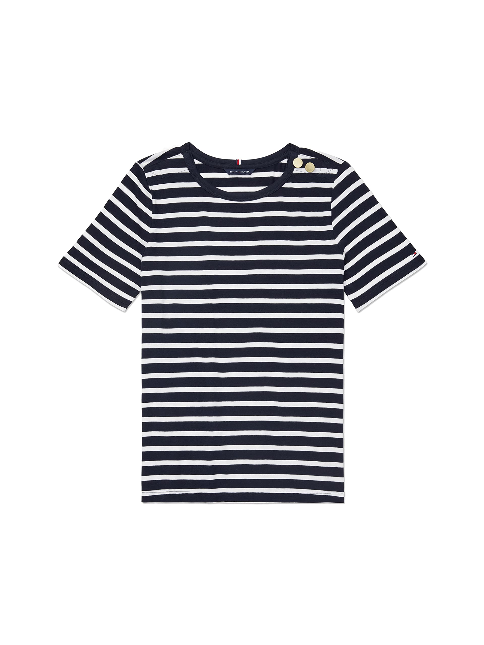 Tommy HilfigerWomen's Stripe T-shirt With Velcro Brand Closure