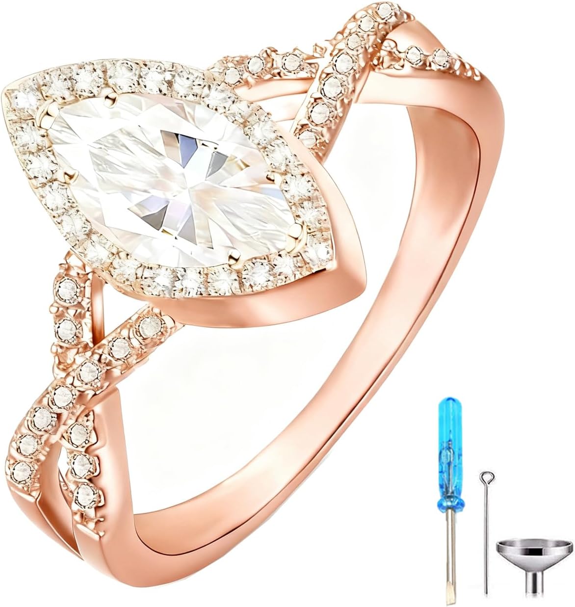 Moissanite Cremation Urn Ring for Ashes 925 Sterling Silver Urn Keepake Rings for Women Memorial Cremation Jewelry Hold Loved Ones Ashes Free Engraved