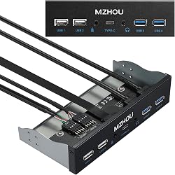 MZHOU USB 3.2 GEN2 Front Panel Expansion Card, 10 Gbit/s …