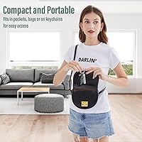 Vista 3 de Navaja de bolsillo pequeña para mujeres y hombres, hoja de acero inoxidable de 1 pulgada, mango de aluminio verde, mini cortador plegable compacto