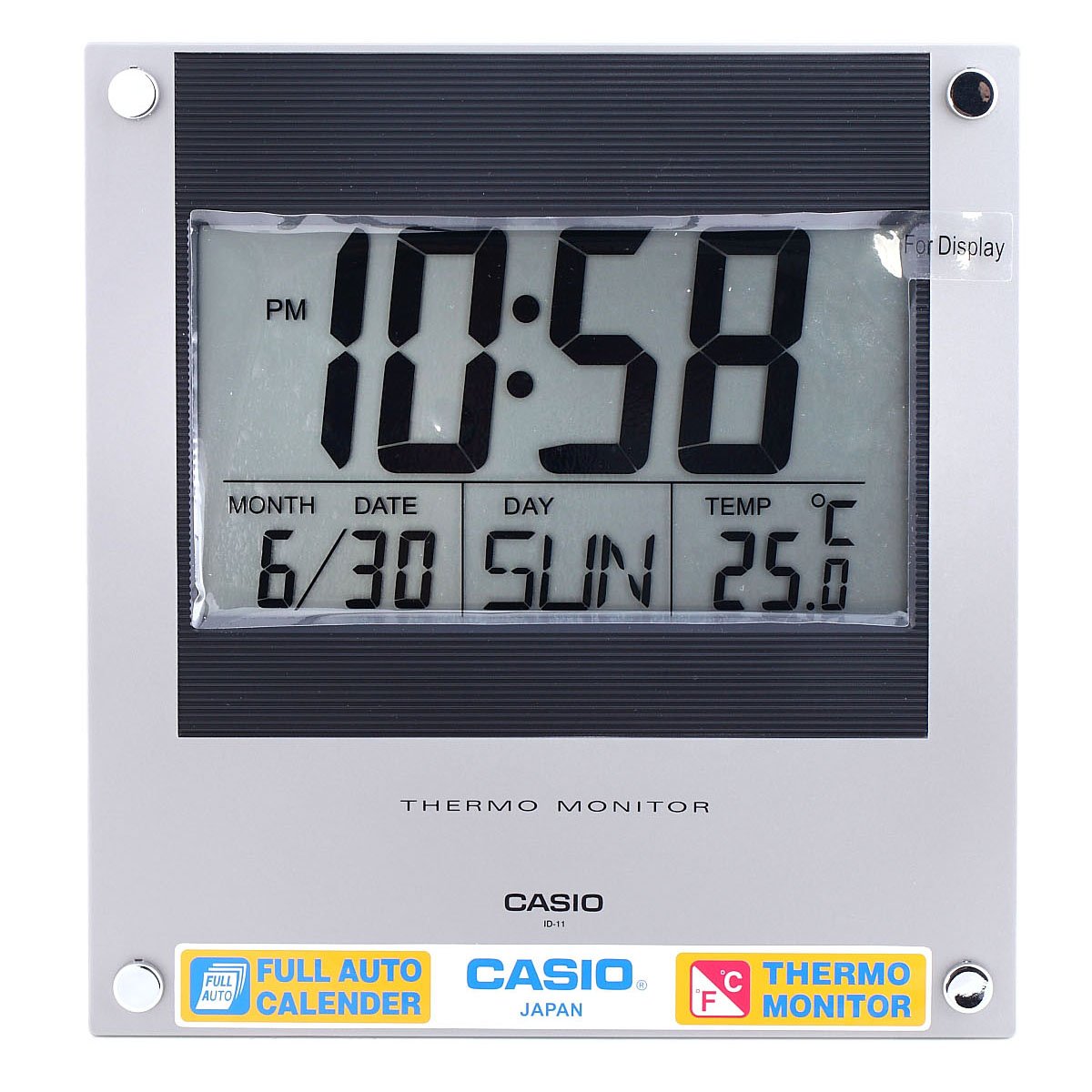 Buy Casio Id111 Digital Auto Calendar Thermo Hygrometer Wall and Desk