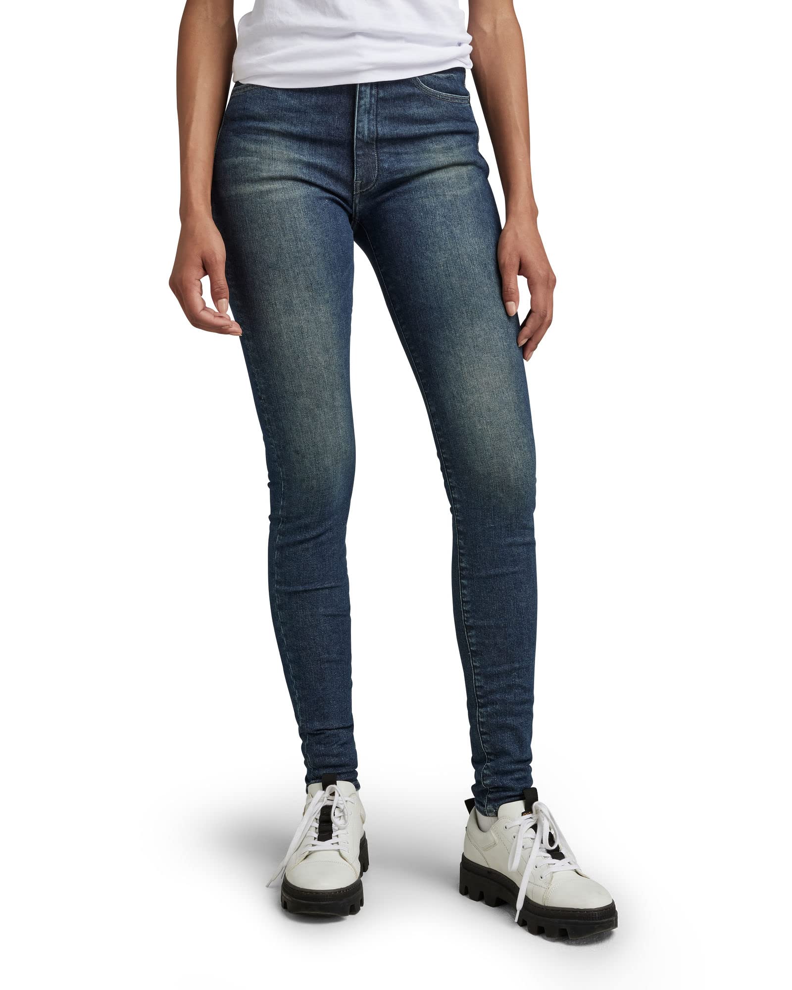 G-STAR Damen Kafey Ultra High Skinny Jeans