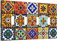 Vista 59 de Farmhouse Coffee Primitive Coffee Bean Kitchen 3 Gang Triple Interruptor de Luz de Palanca Cubierta de Placa de Pared Placa Frontal Eléctrica