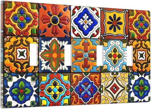 Miniatura 59 de Farmhouse Coffee Primitive Coffee Bean Kitchen 3 Gang Triple Interruptor de Luz de Palanca Cubierta de Placa de Pared Placa Frontal Eléctrica