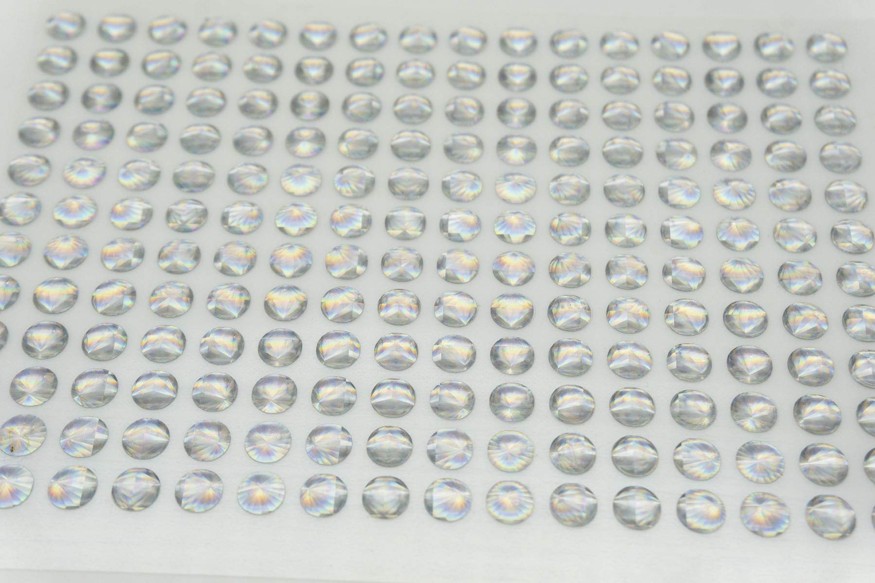 HTHYLURE Fishing Lure Eye 3D Soft Solid Silver Eye Fishing Eyes Holographic Lure Eyes Making Fly Tying Fake Fish Eyes DIY Lifelike Realistic Artificial Holographic Fake Eyes All Silver 5MM-500pcs