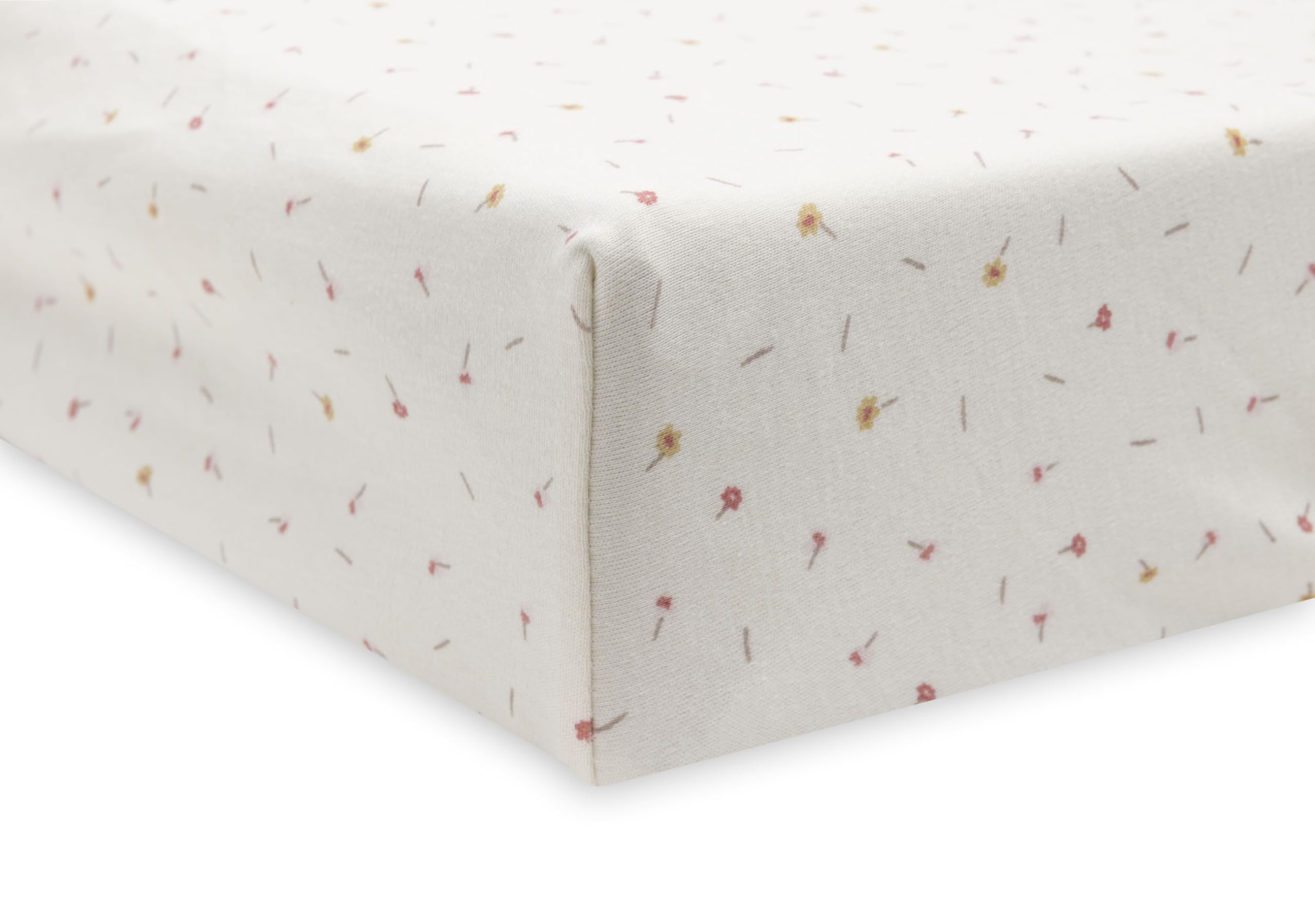 Jollein Funda para cambiador Jersey – Pretty Picnic – 50 x 70 cm – 100 % algodón – Certificado OEKO-TEX – Funda para cambiador