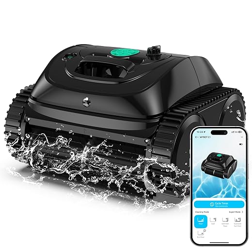 WYBOT C1 Cordless Robotic Pool Vacuum