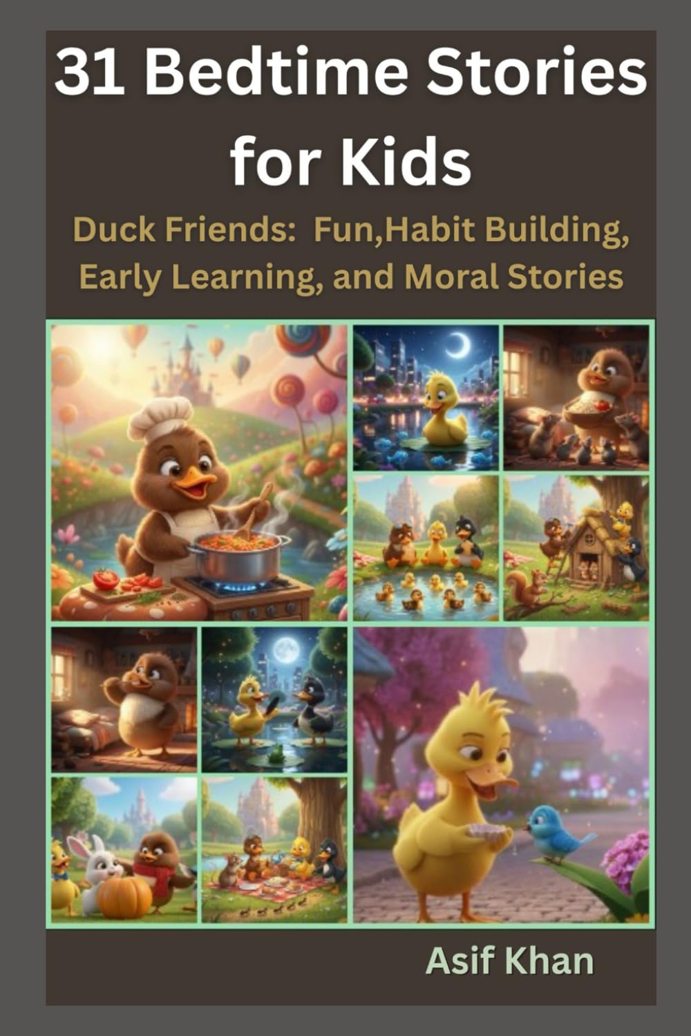 31 Bedtime Stories for Kids: Duck Friends: Fun ,Habit Building, Early Learning and Moral stories