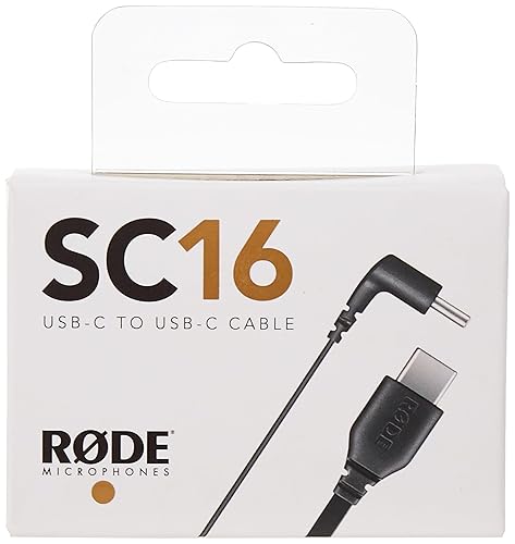Miniatura 2 de RØDE Microphones Rode SC16 - Cable USB-C a USB-C de 11.811 in, 11.8 pulgadas de largo, color negro