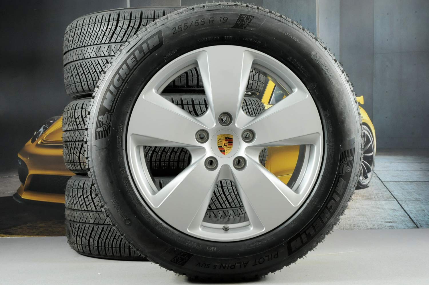 Zestaw kół zimowych Porsche Cayenne E3/9Y0 19" Michelin/zimy koła