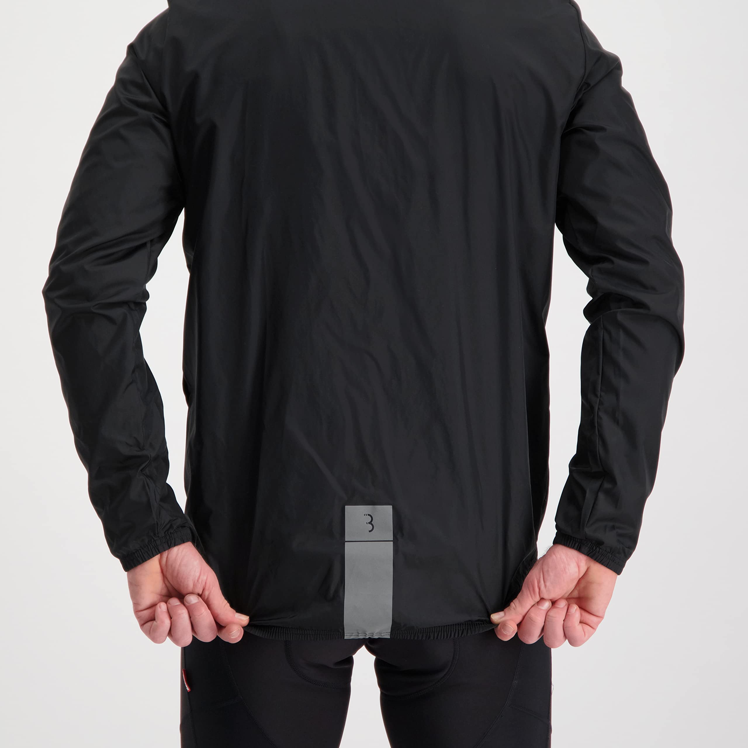 BBB Cycling FahrradJacke Herren und Damen | Wasserabweisend Winddicht Leicht Reflektierend | Rennrad Urban Radsport MTB Biking Polyamide | BaseShield BBW-148