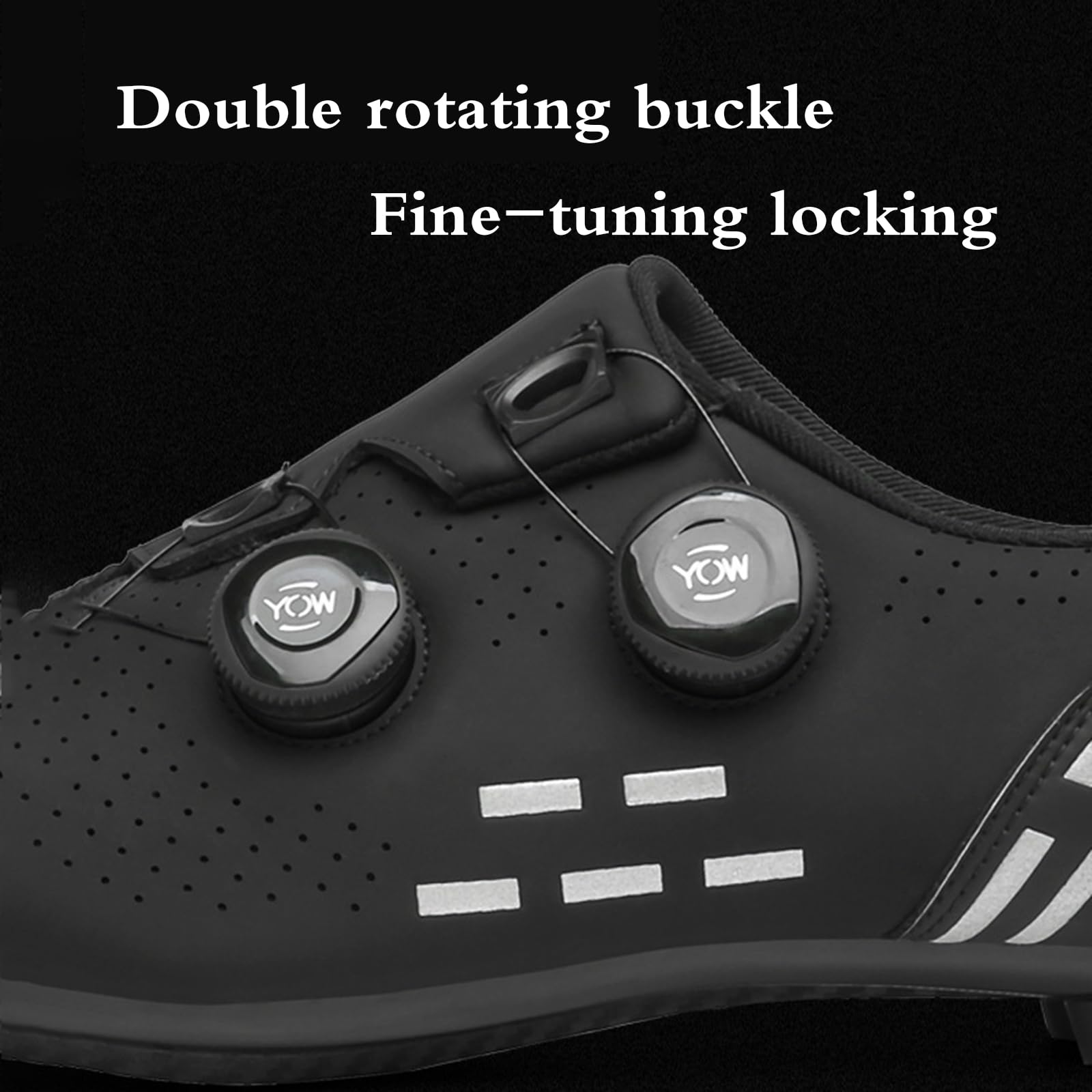 Herren Fahrradschuhe,Fahrradschuhe,Mountainbike Schuhe Herren,Rennrad Schuhe MäNner,Atmungsaktive,rutschfest,Mit Schnalle,Bequeme,Geeignet FüR Indoor- Und Outdoor-FahrräDer