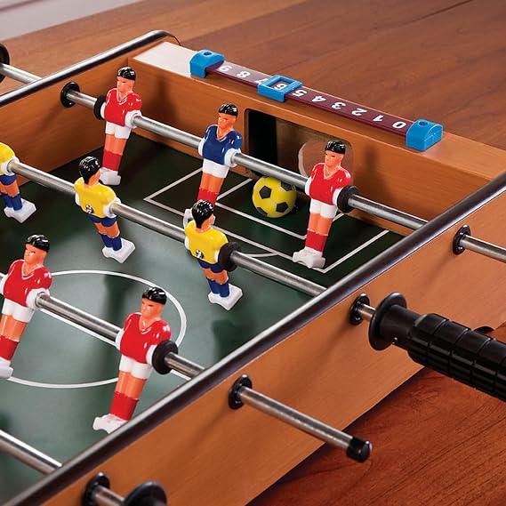 9 Pieces Table Football Football Balls Set Table Football Balls Replacement Balls 36 mm Mini Table Football Balls Football Game for Adults Colourful