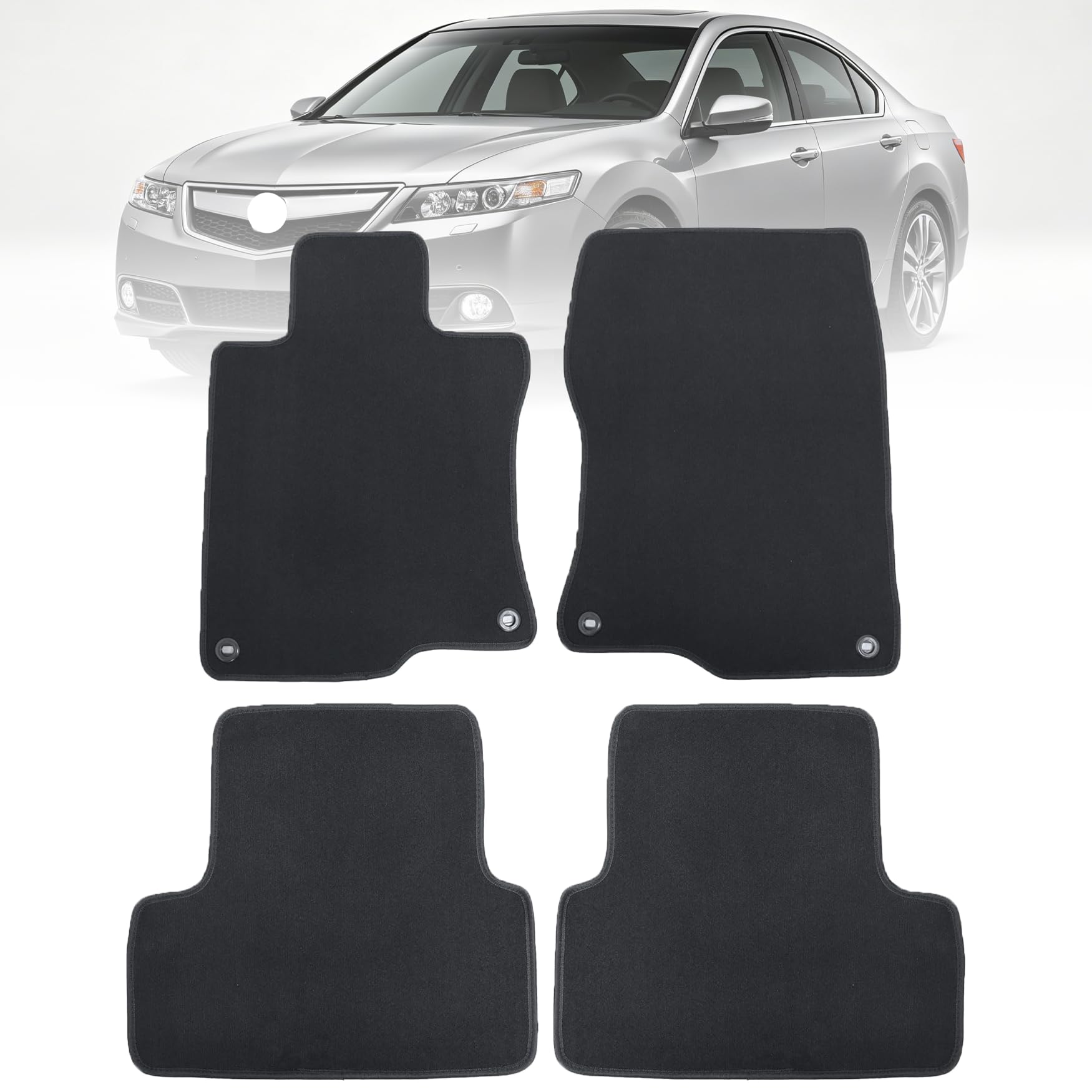 Amazon.com: GXARTS Car Floor Mats Carpet Compatible with Acura TSX