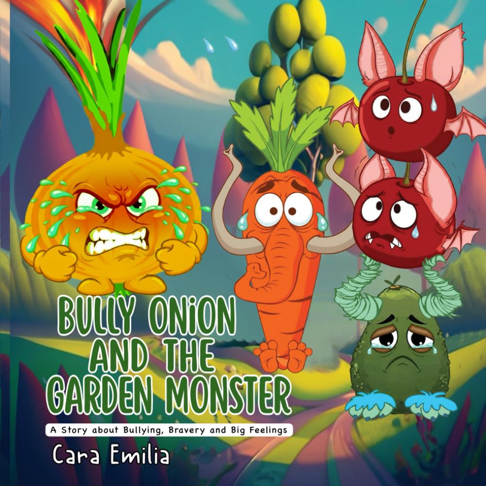 Bully Onion and the Garden Monster: A Story about Bullying, Bravery, and Big Feelings (Madly Cute Monsters)