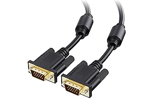Cable Matters VGA to VGA Cable 6ft with Ferrites (VGA Cord, VGA...