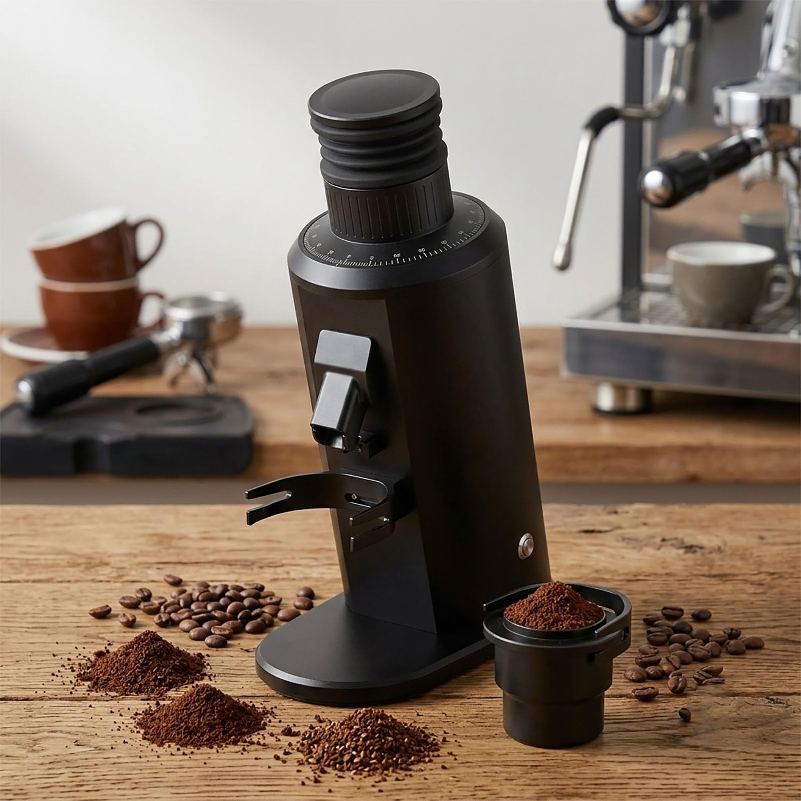 WEIMILOR Barista Espresso Coffee Grinder with Flat Burr