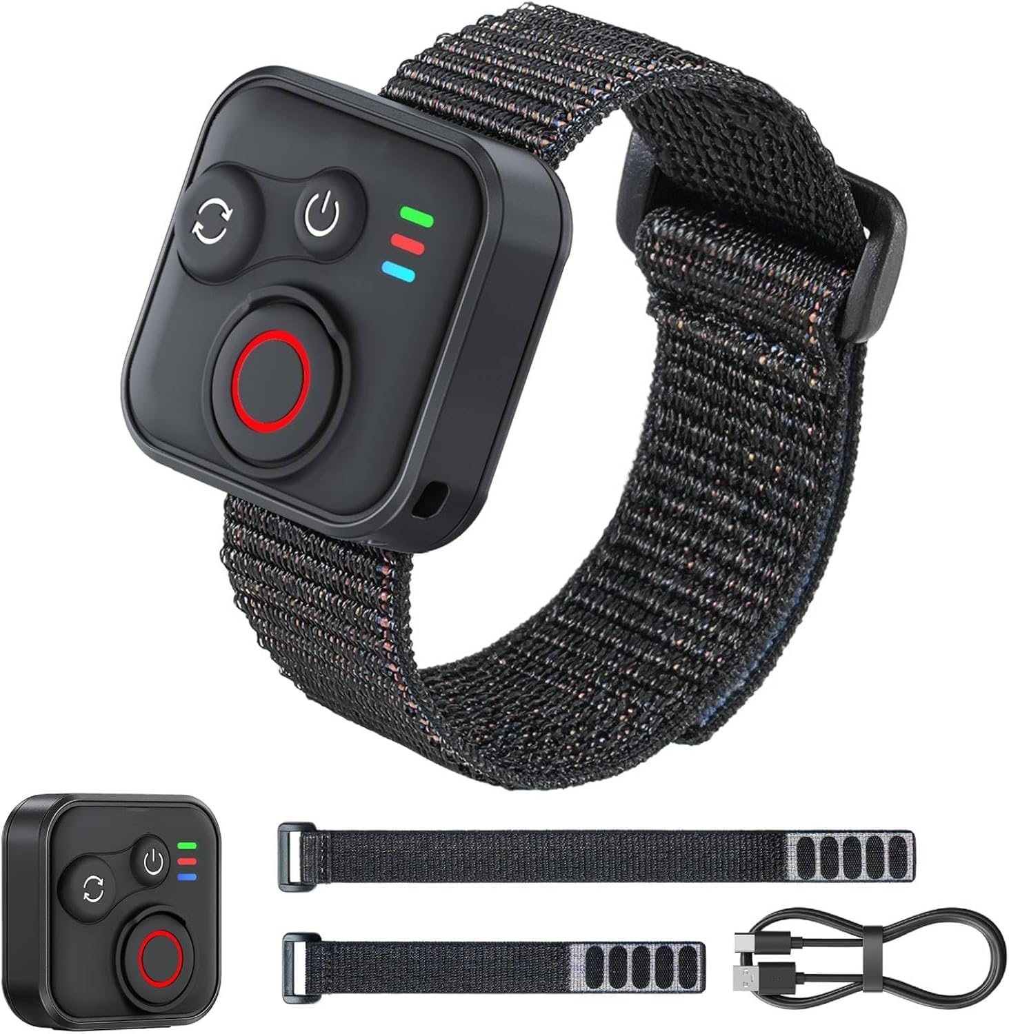 Telecomando Bluetooth per Insta360 X5/X4/X3/ACE Pro/ACE Pro 2/Go3/Go3S, Portata di 50 Metri, con Cinturino da Polso, Durata della Batteria di 96 Ore