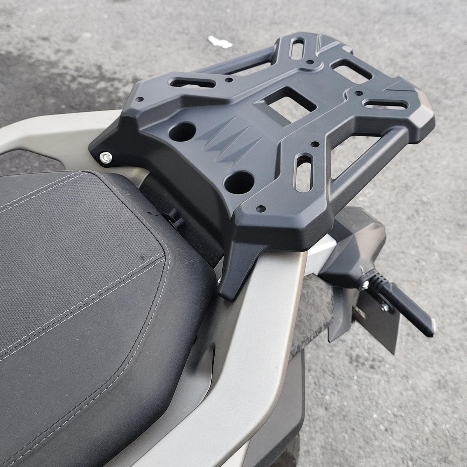 Aluminiowy Bagażnik Tylny Motocykla, Górny Uchwyt na Kufer o Dużej ładowności dla ZONTES 368G