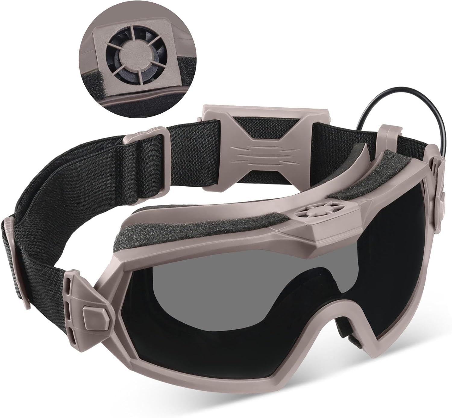 XImybst Airsoft Goggles Anti Fog, Tactical Goggles with