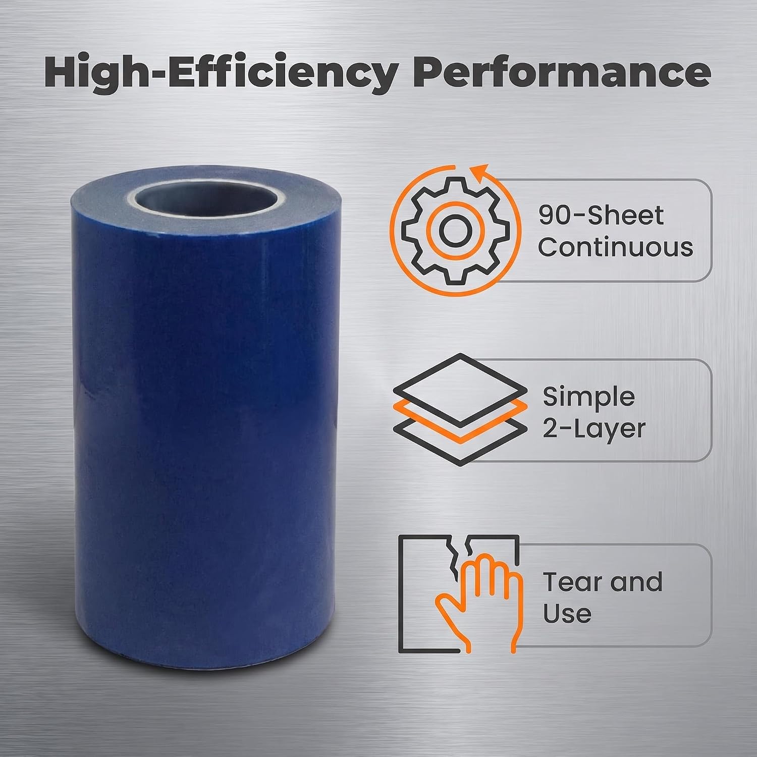 2.2 Inch Mini Tattoo Printer Transfer Paper Roll, With 2.2x3.1 inch Paper-Saving Printing Size, Tattoo Transfer Paper Roll, Easy Print & Tear, Perfect For Small Tattoo Stencil Print.