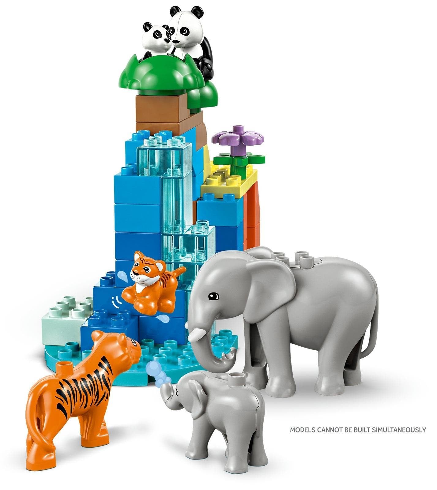 LEGO DUPLO Kasabası 3’ü 1 Arada Vahşi Hayvan Aileleri 10446