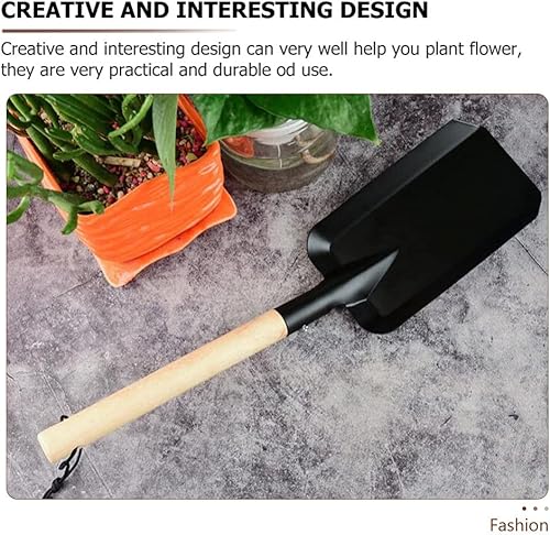 Miniatura 8 de Paleta de siembra Pala de ceniza para estufas de leña o fuegos al aire libre Pala de carbón Estufa de madera Pala de mano Estufa de fuego Chimenea