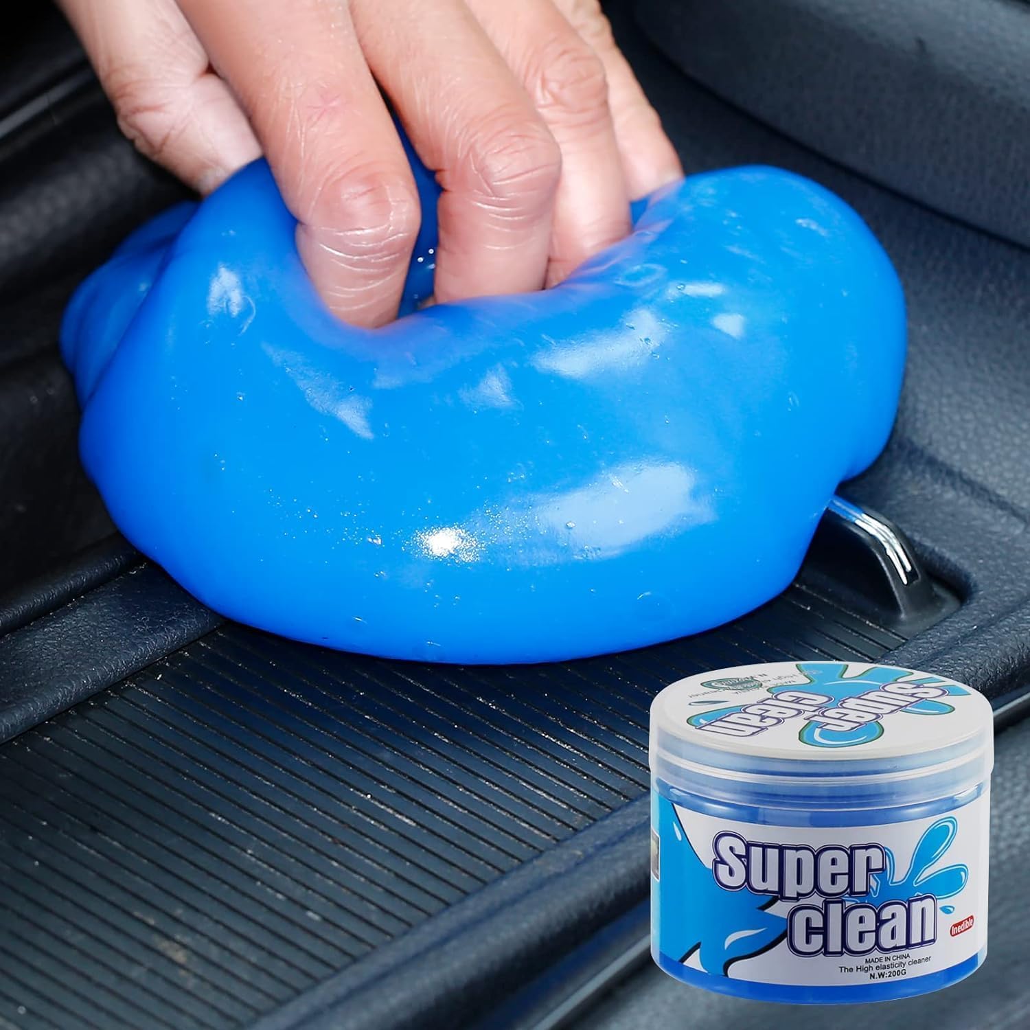 DIGI BUY Car Cleaning Gel for Universal Slime Cleaner for Keyboard Auto Interior Vent Laptop Electronics Dust Cleaning Mud Detailing Putty Reusable Jelly Silicone Magic Gel-picture-26