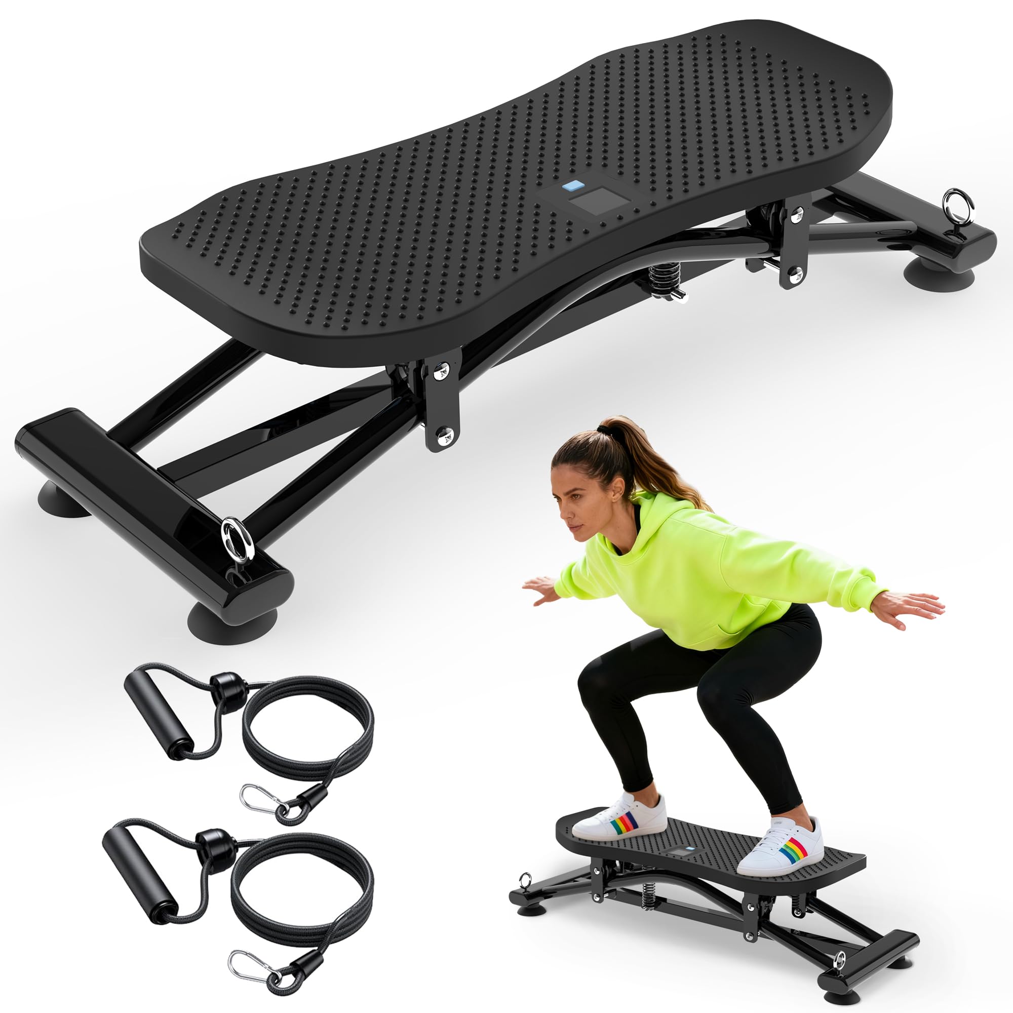 KINMAC 2-in-1 Rocking Stepper and Portable Balance Board