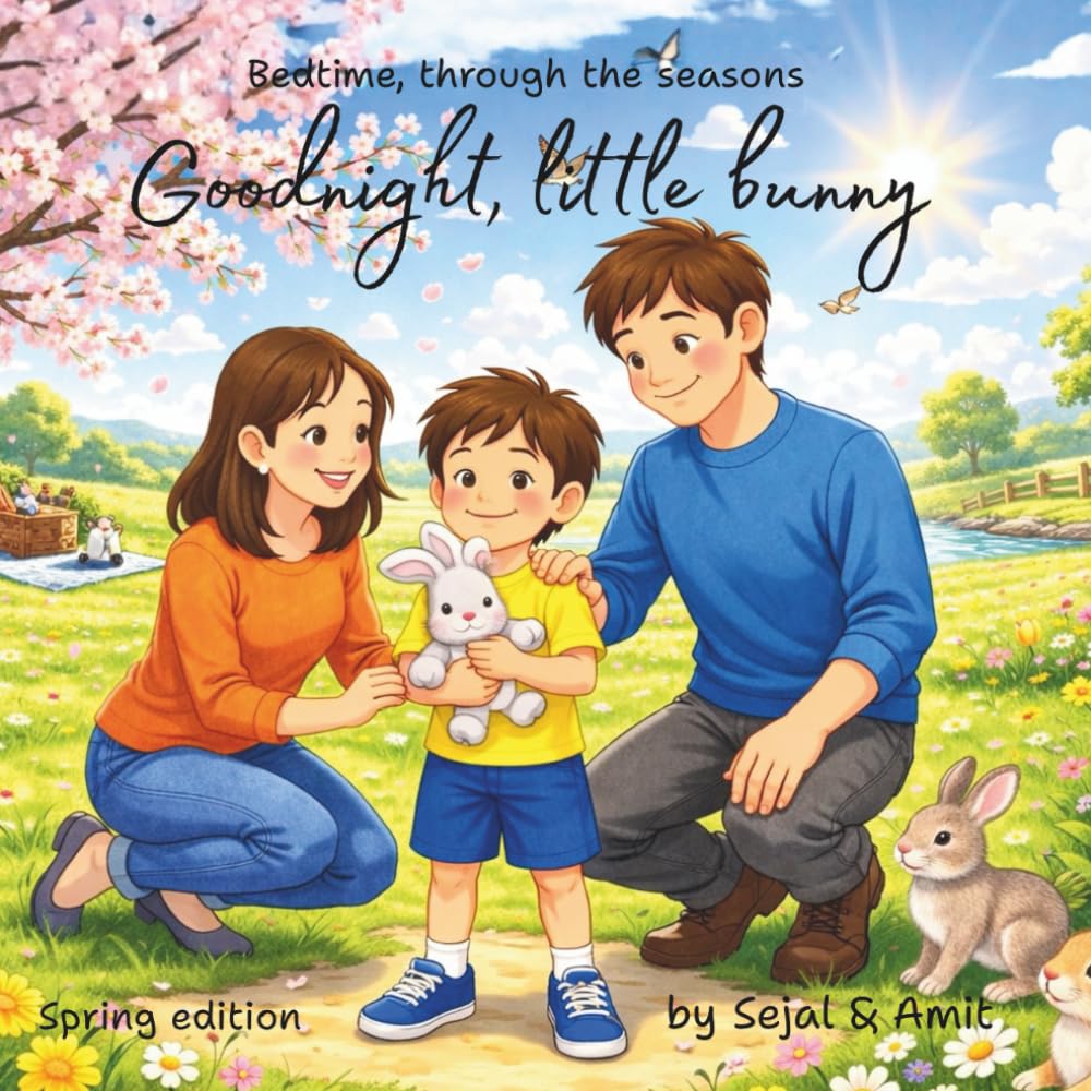 Goodnight, little bunny: Bedtime, through the seasons