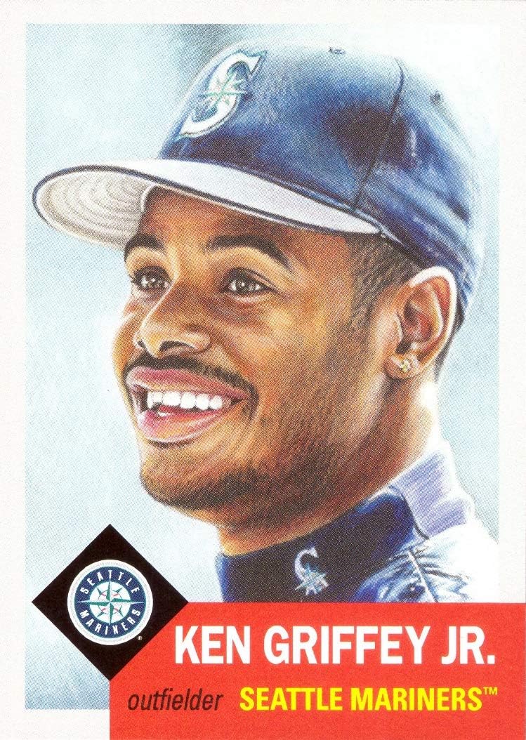 2019 Topps Living Set #193 Ken Griffey Jr. Baseball Card Seattle Mariners - Only 8,369 made!