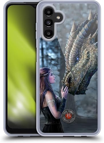 Head Case Designs Funda de gel suave con licencia oficial de Anne Stokes Once Upon A Time Dragon Friendship compatible con Samsung Galaxy A13 5G