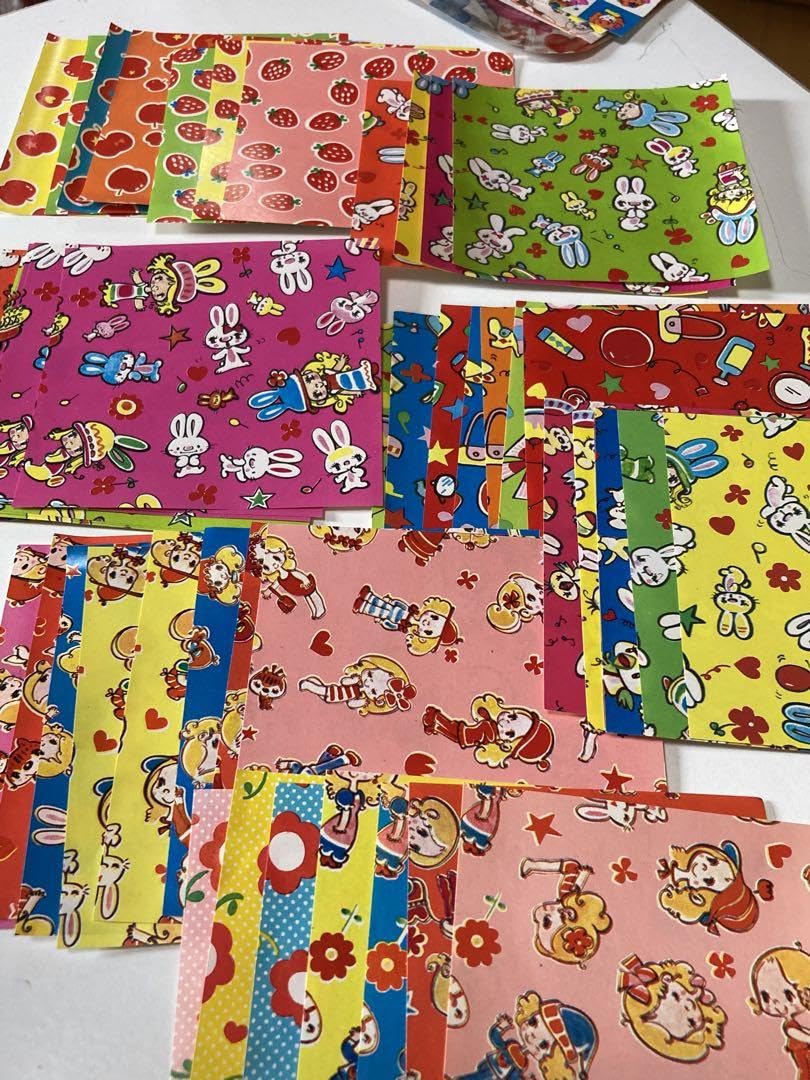 Amazon | 昭和レトロ 折り紙 カコちゃん パンダ ウサギ 苺