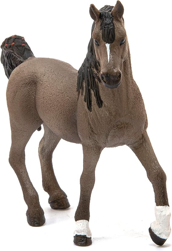 Schleich Horse Club - Arabian Stallion Toy Figurine - Kids Ages 5+ | 13907