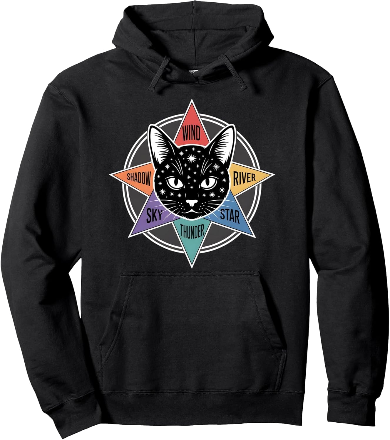 Wind Shadow River Star Thunder Sky Cat Feline Warriors Pullover Hoodie